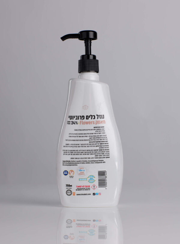 ⁦חדש! נוזל כלים SHINE מבושם בניחוח מאסק⁩ – תמונה ⁦2⁩